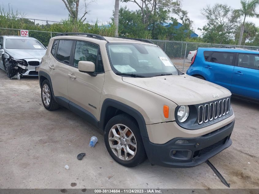 2016 JEEP RENEGADE LATITUDE - ZACCJABT0GPE01883