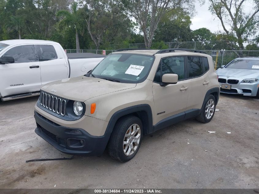 2016 JEEP RENEGADE LATITUDE - ZACCJABT0GPE01883