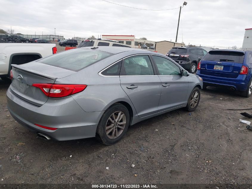 2015 HYUNDAI SONATA SE - 5NPE24AF6FH139183