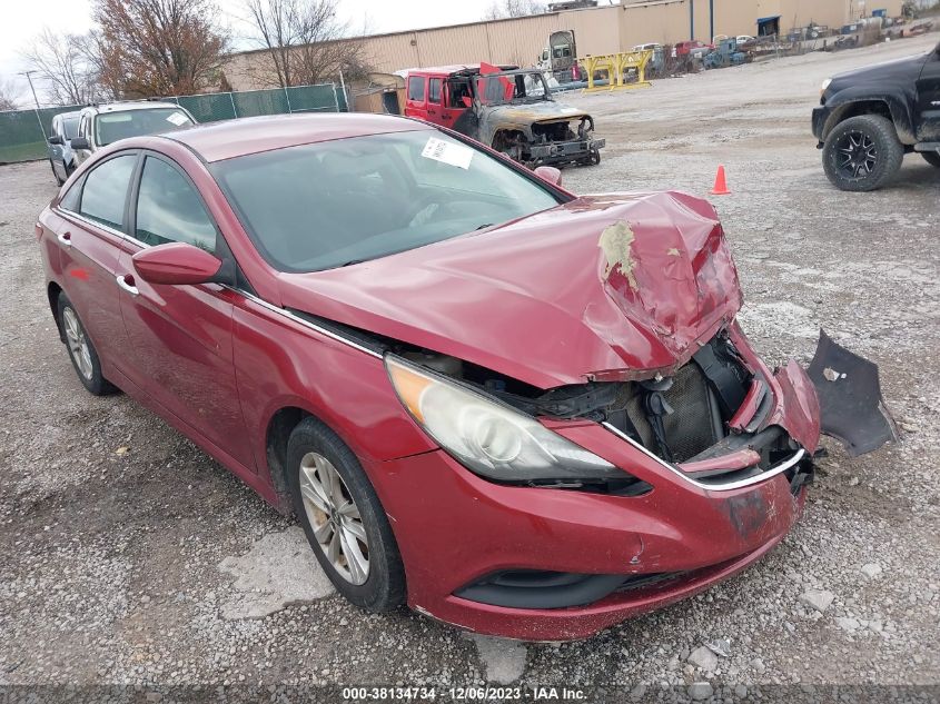 2014 HYUNDAI SONATA GLS - 5NPEB4AC9EH843236