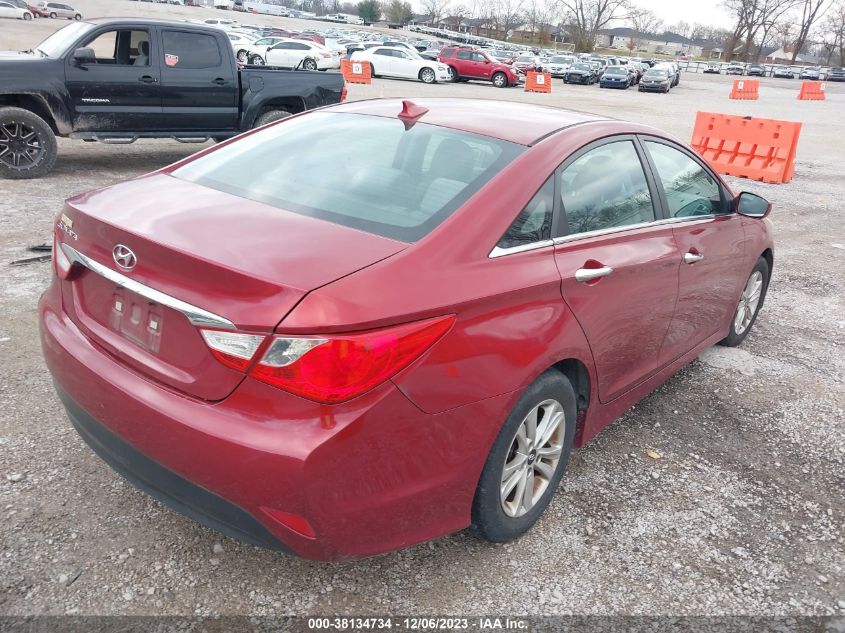 2014 HYUNDAI SONATA GLS - 5NPEB4AC9EH843236