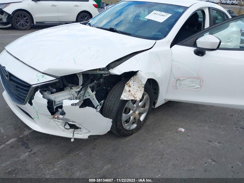 2015 MAZDA MAZDA3 I SPORT - 3MZBM1U70FM174843