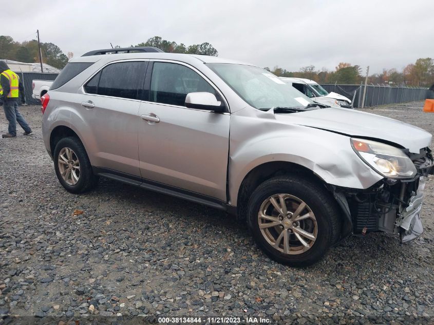 Lot #2539237927 2017 CHEVROLET EQUINOX LT salvage car