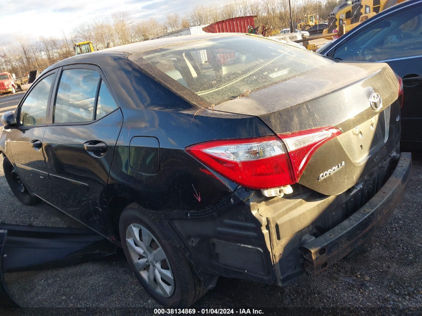 2015 TOYOTA COROLLA LE - 2T1BURHE8FC326029