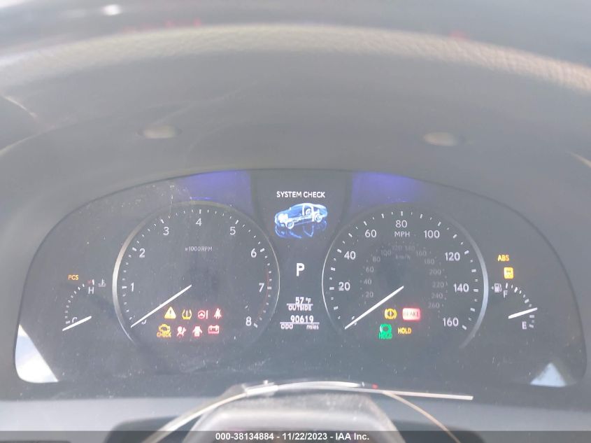 2014 LEXUS LS 460 L JTHGL1EF7E5051948