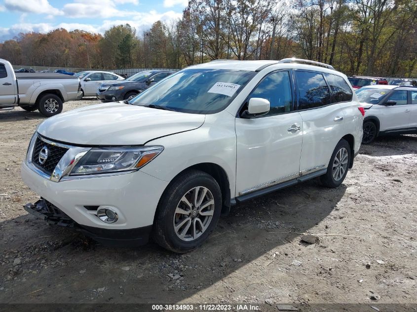 2014 NISSAN PATHFINDER SL - 5N1AR2MM4EC667156
