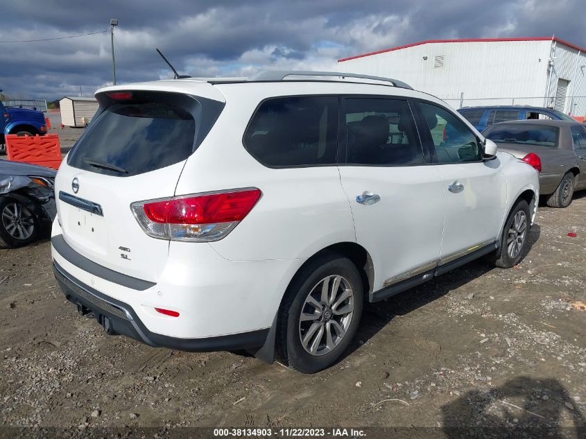 2014 NISSAN PATHFINDER SL - 5N1AR2MM4EC667156