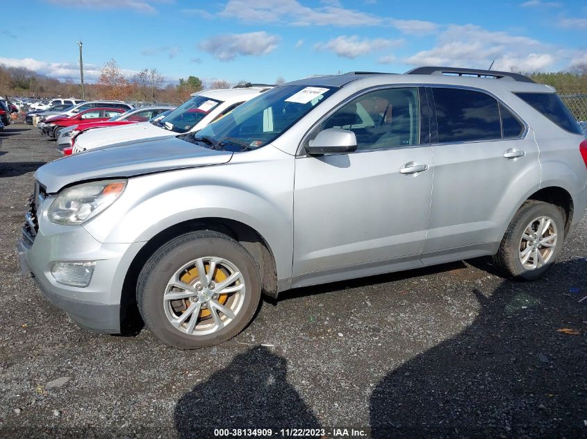 2016 CHEVROLET EQUINOX LT - 2GNALCEK9G6339615