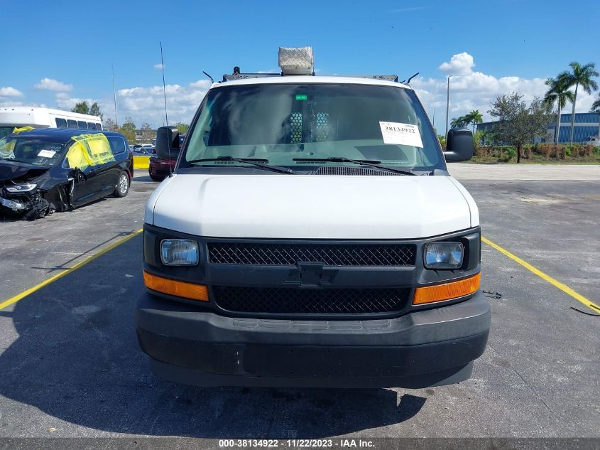 2017 CHEVROLET EXPRESS 2500 WORK VAN 1GCWGAFF0H1351021
