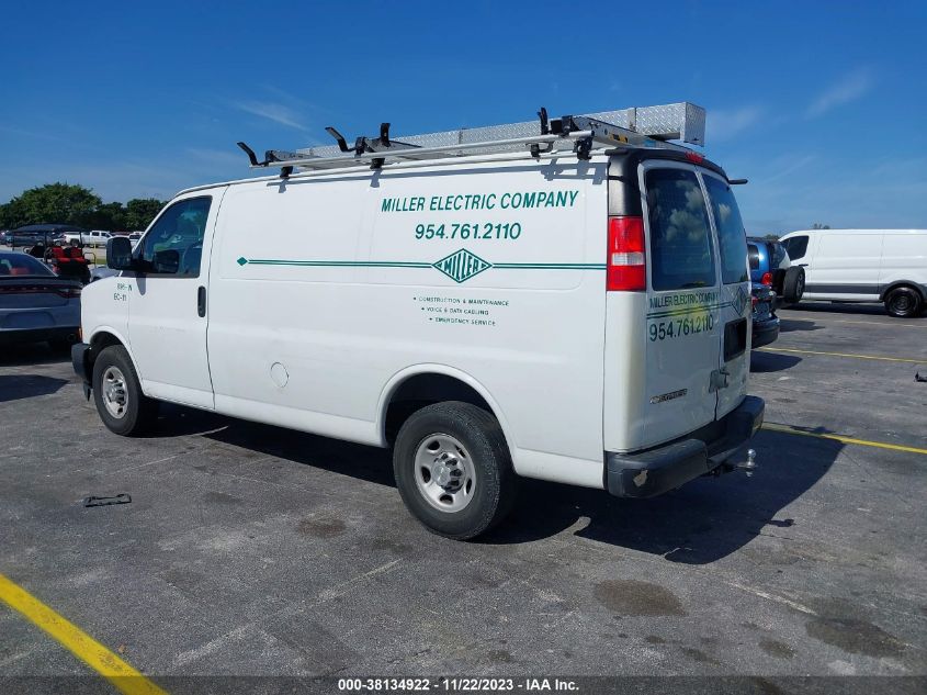 2017 CHEVROLET EXPRESS 2500 WORK VAN 1GCWGAFF0H1351021