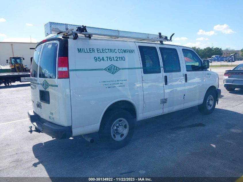 2017 CHEVROLET EXPRESS 2500 WORK VAN 1GCWGAFF0H1351021