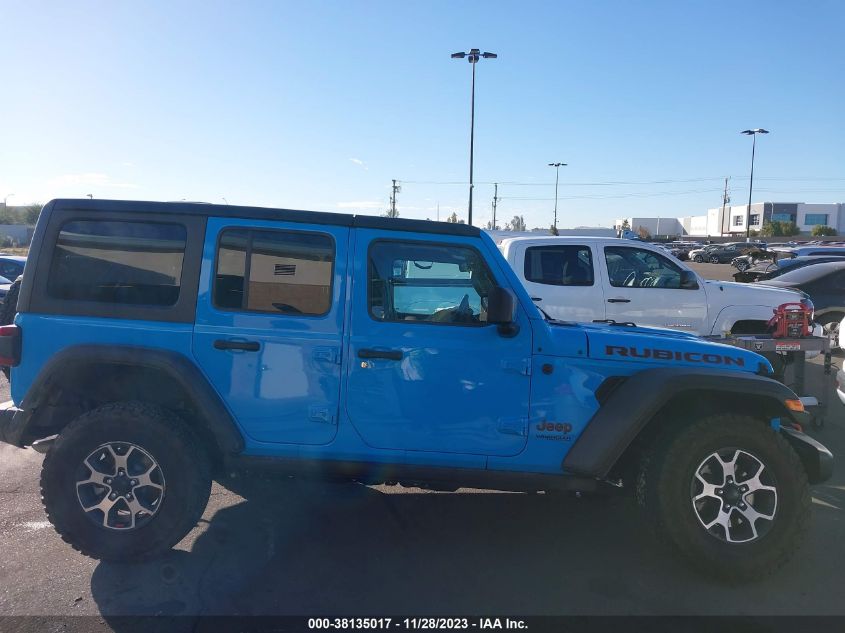 2021 JEEP WRANGLER UNLIMITED RUBICON 4X4 - 1C4HJXFN0MW613444