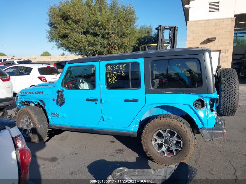 2021 JEEP WRANGLER UNLIMITED RUBICON 4X4 - 1C4HJXFN0MW613444