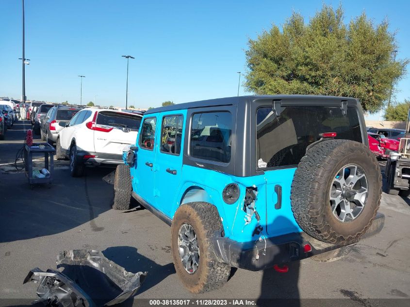 2021 JEEP WRANGLER UNLIMITED RUBICON 4X4 - 1C4HJXFN0MW613444