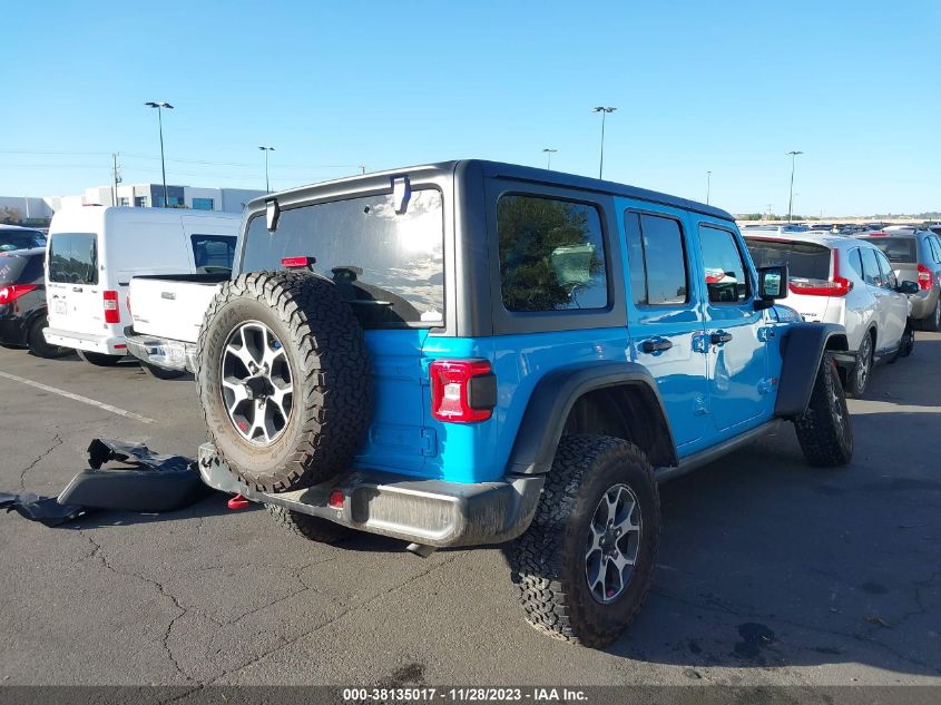2021 JEEP WRANGLER UNLIMITED RUBICON 4X4 - 1C4HJXFN0MW613444