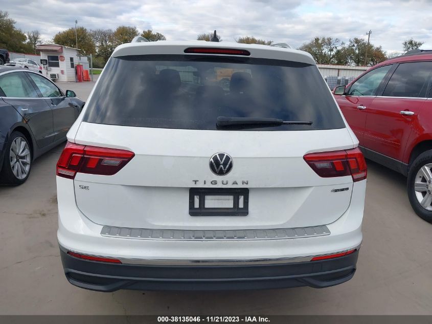 2022 VOLKSWAGEN TIGUAN 2.0T SE - 3VV2B7AX9NM035035