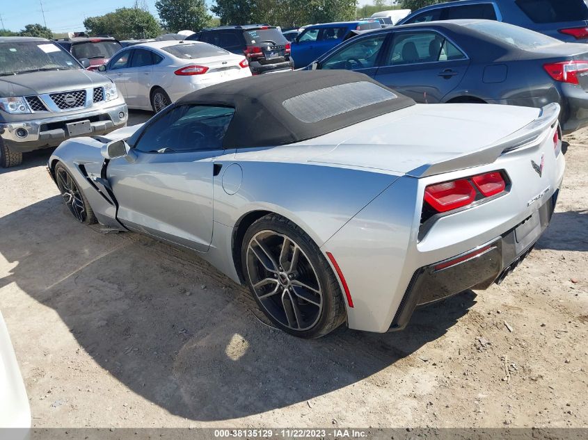 2015 CHEVROLET CORVETTE STINGRAY Z51 - 1G1YK3D7XF5116509