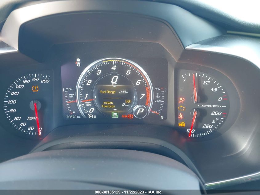 2015 CHEVROLET CORVETTE STINGRAY Z51 - 1G1YK3D7XF5116509