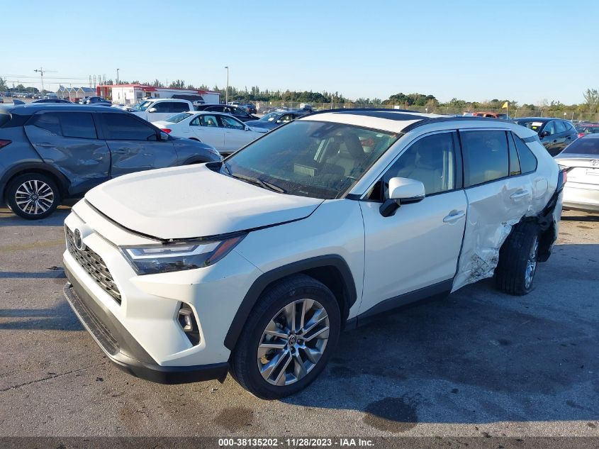 2022 TOYOTA RAV4 XLE PREMIUM - 2T3C1RFV8NW217445