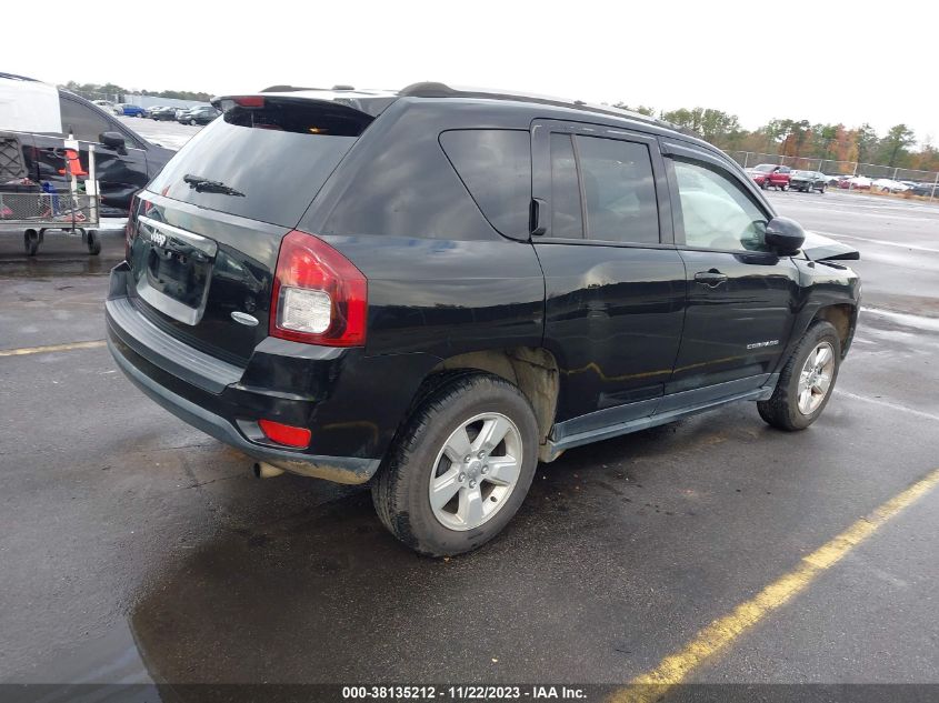 2016 JEEP COMPASS LATITUDE - 1C4NJCEB6GD543242