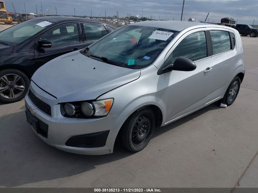 2015 CHEVROLET SONIC LT AUTO - 1G1JC6SH5F4145966