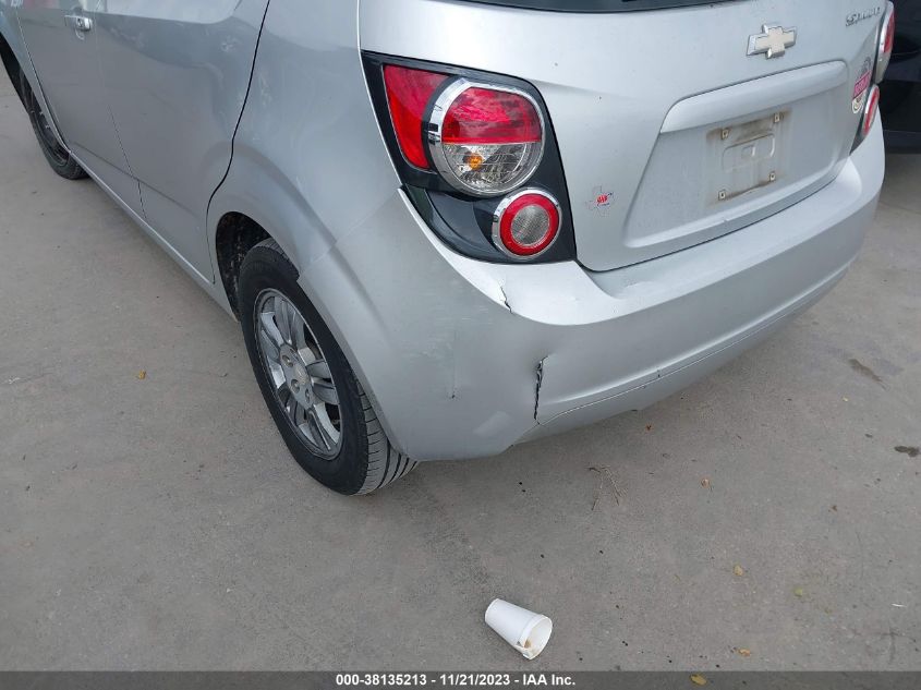 2015 CHEVROLET SONIC LT AUTO - 1G1JC6SH5F4145966