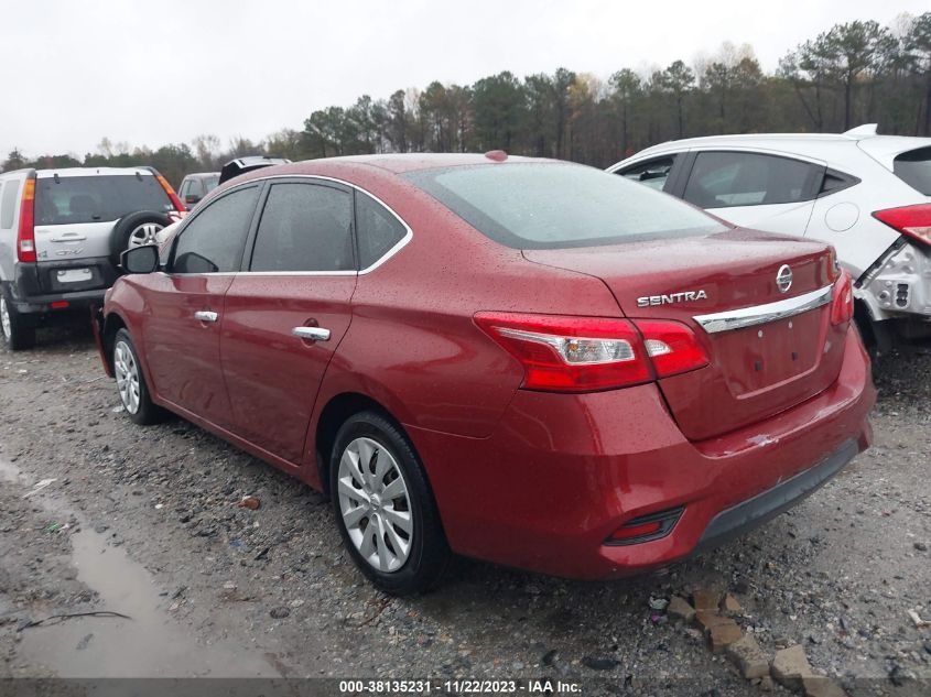 2016 NISSAN SENTRA FE+ S/S/SL/SR/SV - 3N1AB7AP0GY235309