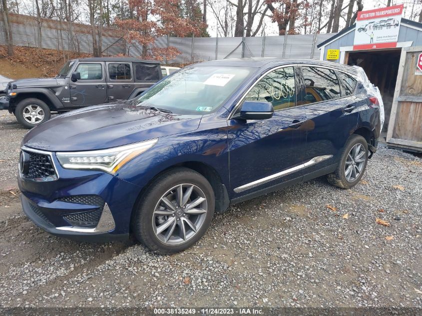 2019 ACURA RDX W/TECHNOLOGY PKG - 5J8TC2H5XKL010389