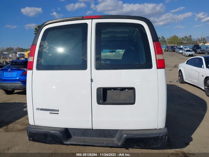 2013 CHEVROLET EXPRESS 1500 WORK VAN 1GCSGAFX3D1115299