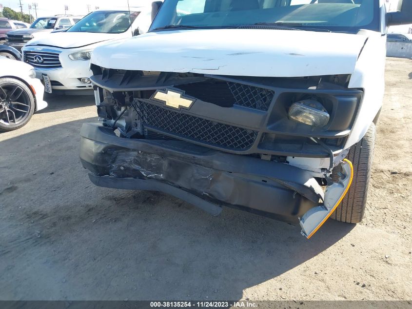 2013 CHEVROLET EXPRESS 1500 WORK VAN 1GCSGAFX3D1115299