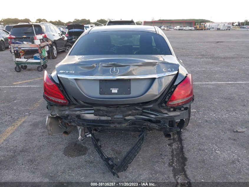 2017 MERCEDES-BENZ AMG C 43 4MATIC 55SWF6EBXHU228797