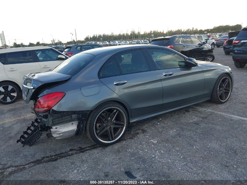 2017 MERCEDES-BENZ AMG C 43 4MATIC 55SWF6EBXHU228797