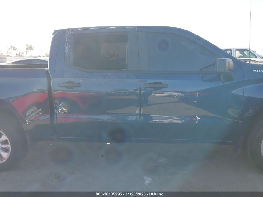 2022 CHEVROLET SILVERADO 1500 LTD CUSTOM 3GCPWBEK2NG134353
