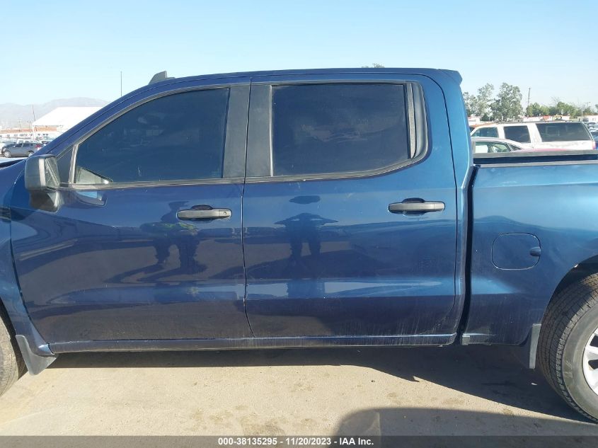 2022 CHEVROLET SILVERADO 1500 LTD CUSTOM 3GCPWBEK2NG134353