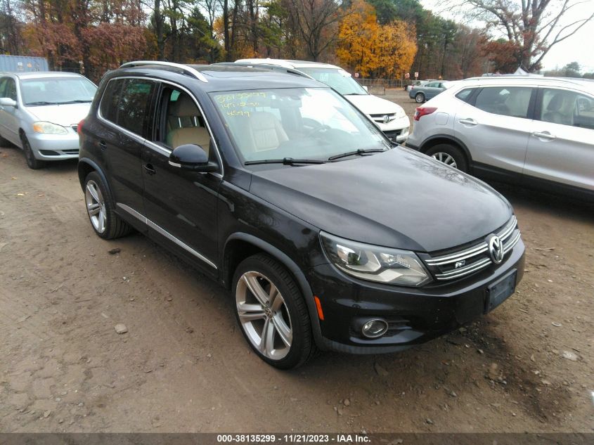 2014 VOLKSWAGEN TIGUAN R-LINE - WVGBV3AX3EW075329