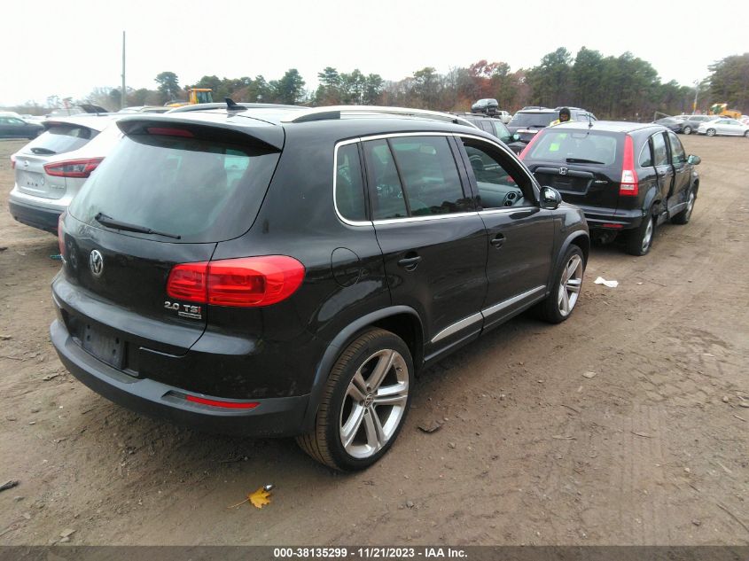 2014 VOLKSWAGEN TIGUAN R-LINE - WVGBV3AX3EW075329