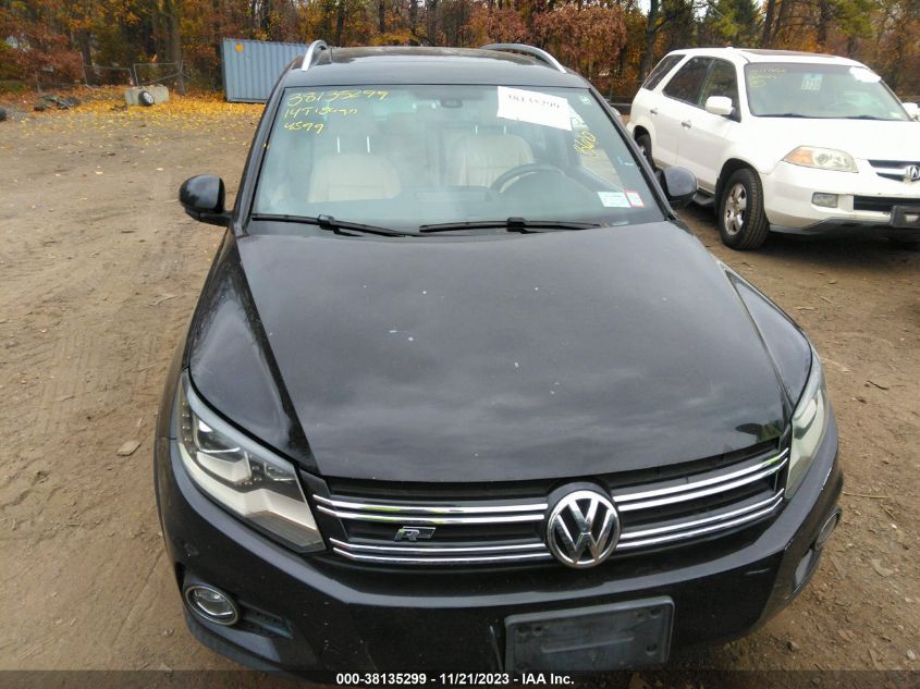 2014 VOLKSWAGEN TIGUAN R-LINE - WVGBV3AX3EW075329