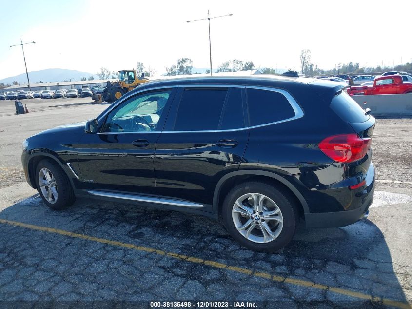 2018 BMW X3 XDRIVE30I - 5UXTR9C54JLC75113