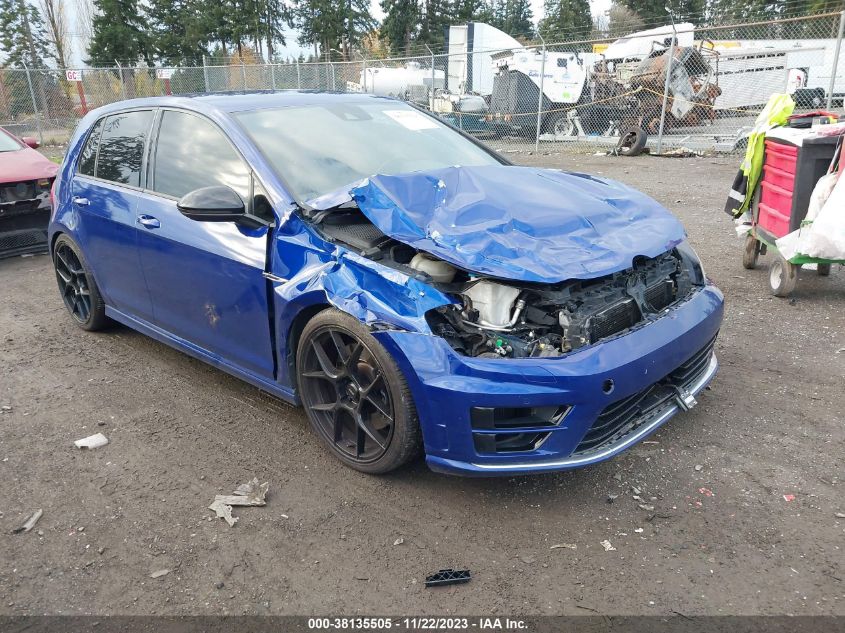 2016 VOLKSWAGEN GOLF R 4-DOOR - WVWLF7AU2GW247906