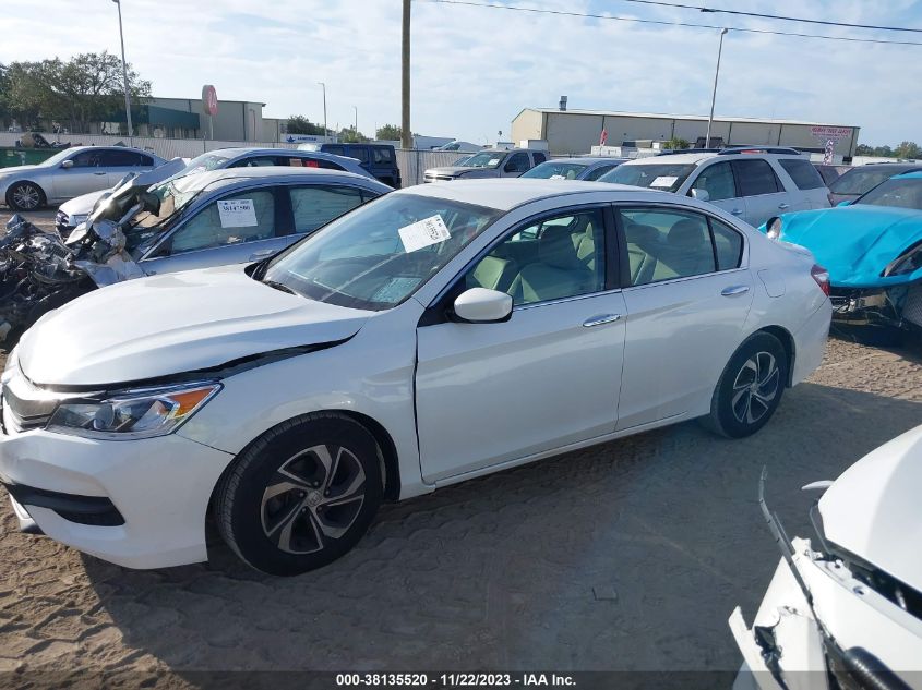 2017 HONDA ACCORD LX - 1HGCR2F31HA223381