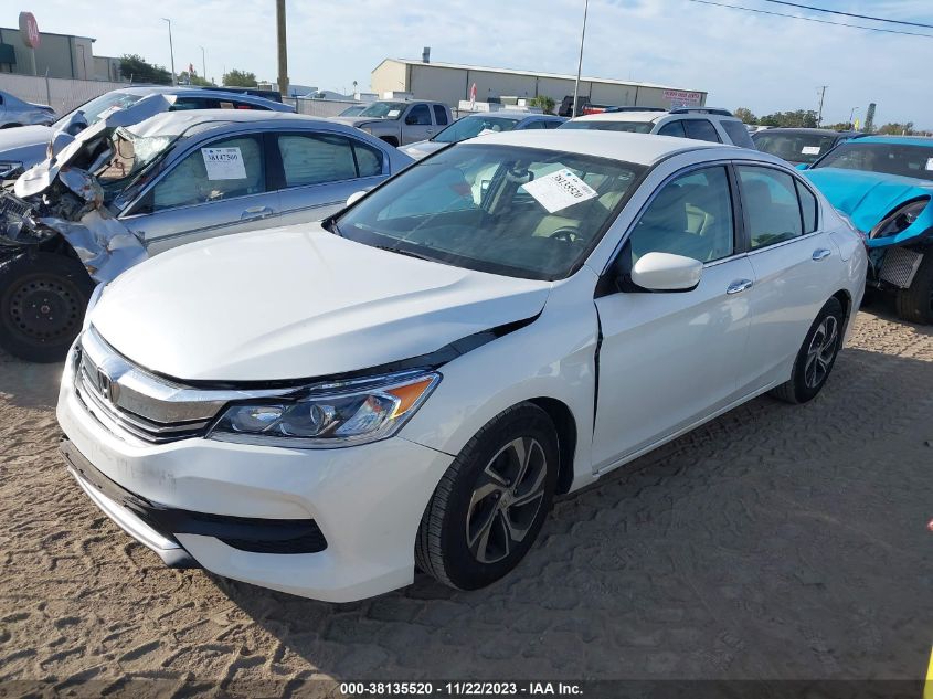 2017 HONDA ACCORD LX - 1HGCR2F31HA223381