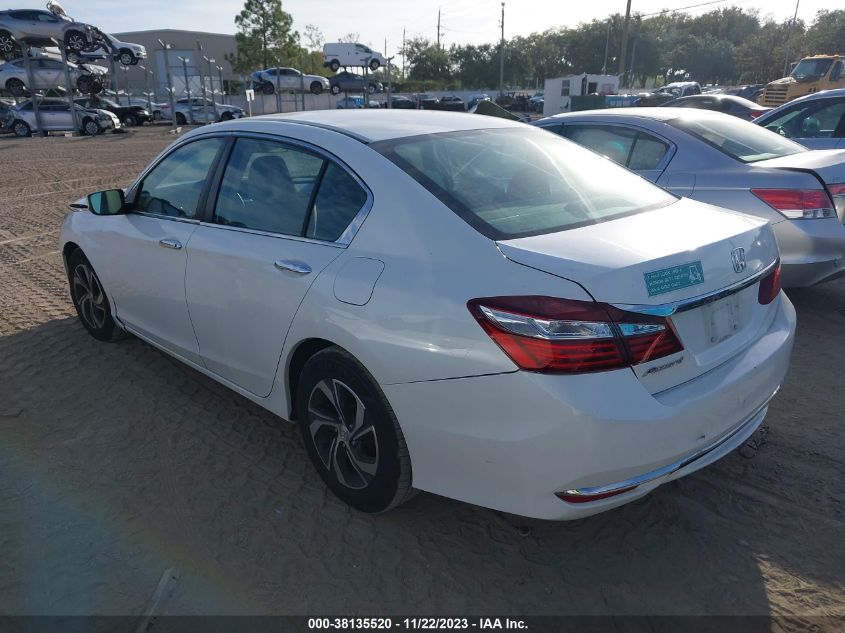 2017 HONDA ACCORD LX - 1HGCR2F31HA223381