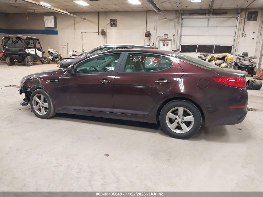 2014 KIA OPTIMA LX - 5XXGM4A78EG335387