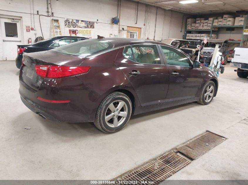 2014 KIA OPTIMA LX - 5XXGM4A78EG335387