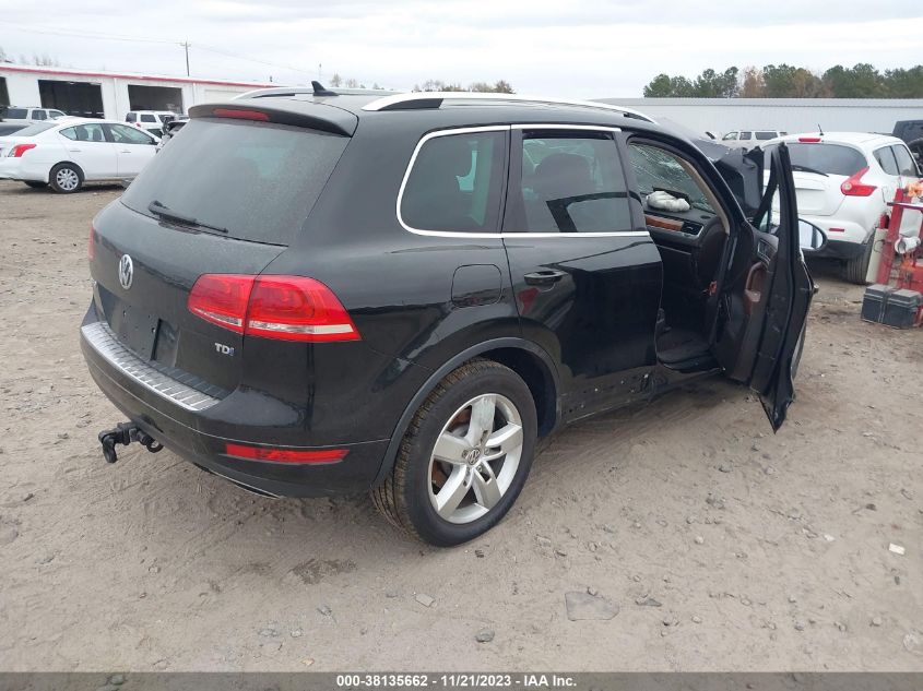 2014 VOLKSWAGEN TOUAREG TDI LUX - WVGEP9BP7ED011752