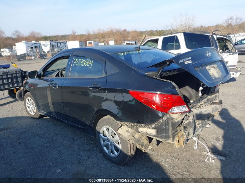 2014 HYUNDAI ACCENT GLS - KMHCT4AE2EU676824