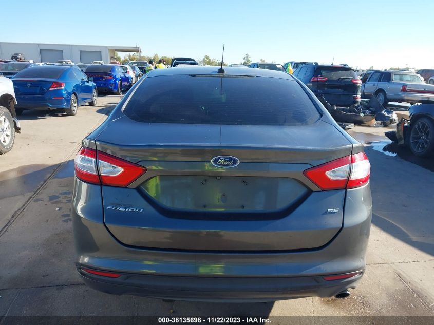 2016 FORD FUSION SE - 3FA6P0H77GR179919