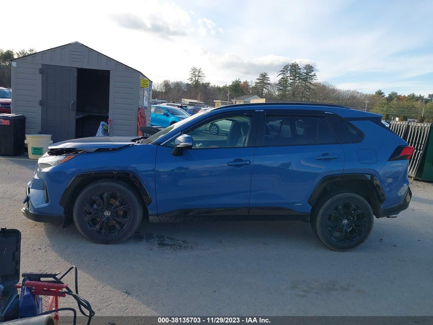 VIN JTM16RFV9ND064936 2022 TOYOTA RAV4 SE HYBRID