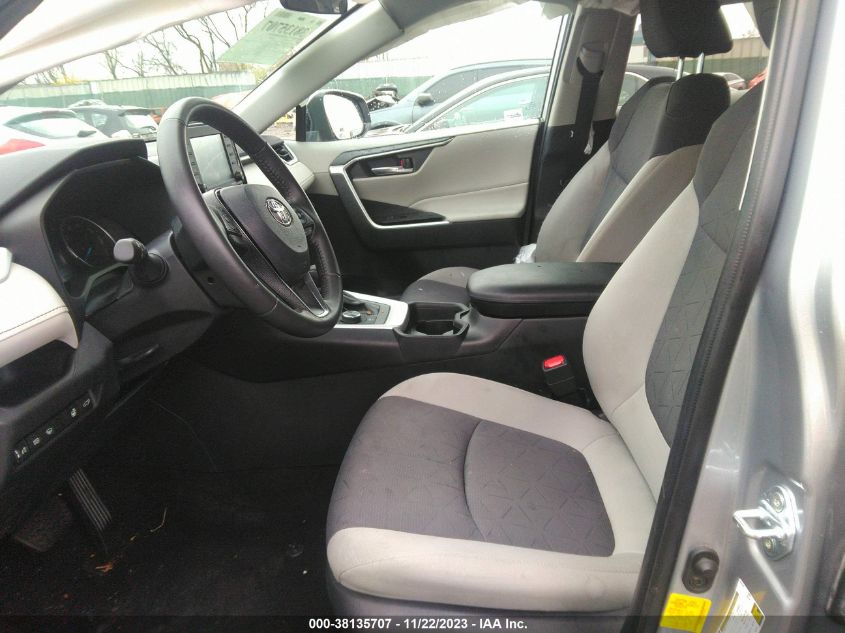 2021 TOYOTA RAV4 XLE HYBRID - 4T3RWRFV1MU014701