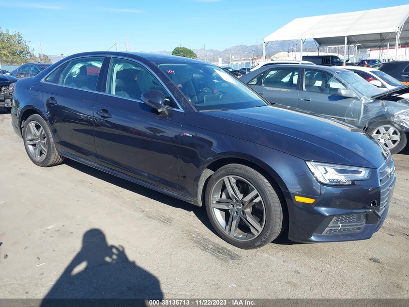 VIN WAUENAF49HN034456 2017 AUDI A4 2.0T PREMIUM